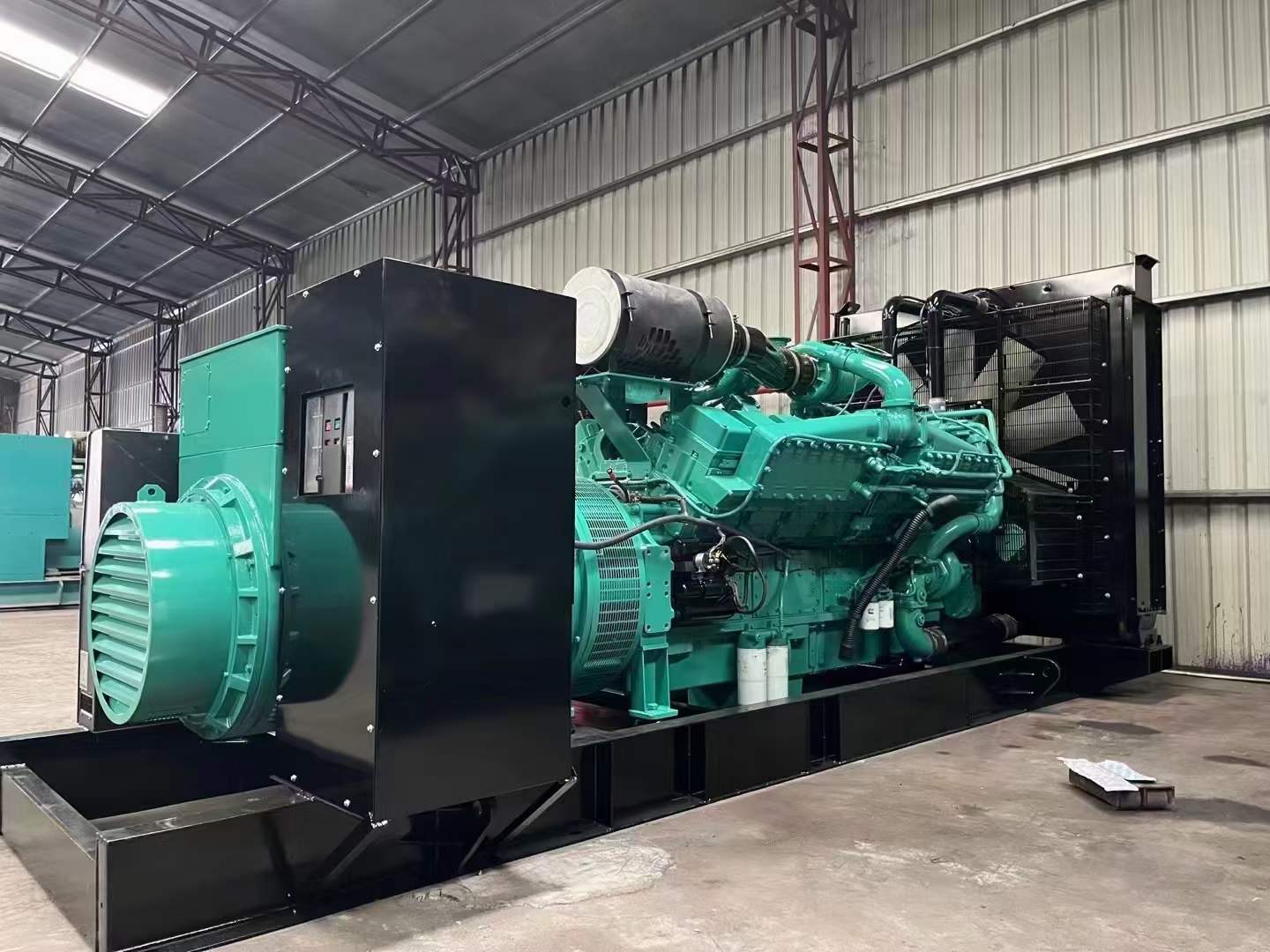 安新如何降低 800kW 柴油发电机输出电流的波动？